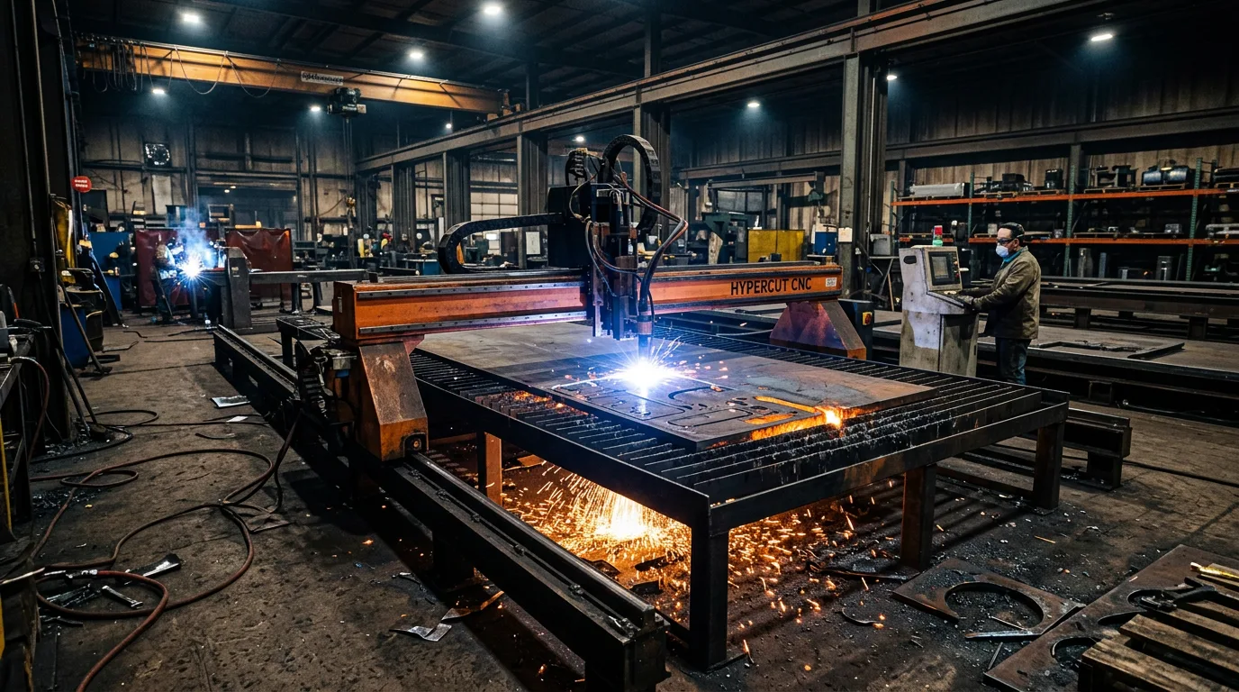 CNC Plazma Kesim - Kuzey Safak Lazer